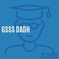 Gsss Dadh High School Logo