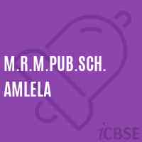 M.R.M.Pub.Sch. Amlela Primary School Logo
