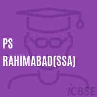 Ps Rahimabad(Ssa) Primary School Logo