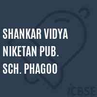Shankar Vidya Niketan Pub. Sch. Phagoo Primary School Logo