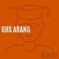 Ghs Arang Secondary School Logo