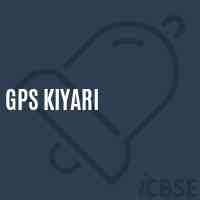 Gps Kiyari Primary School Logo