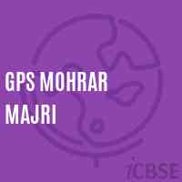 Gps Mohrar Majri Primary School Logo