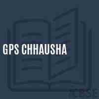 Gps Chhausha Primary School Logo