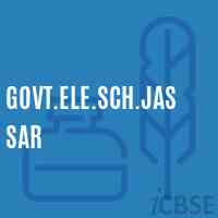 Govt.Ele.Sch.Jassar Primary School Logo