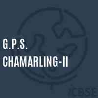 G.P.S. Chamarling-Ii Primary School Logo