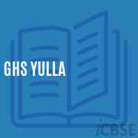 Ghs Yulla Secondary School Logo