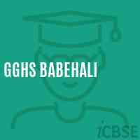 Gghs Babehali Secondary School Logo