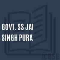 Govt. Ss Jai Singh Pura Secondary School Logo