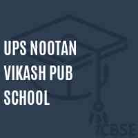 Ups Nootan Vikash Pub School Logo