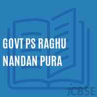 Govt Ps Raghu Nandan Pura Primary School Logo