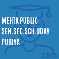 Mehta Public Sen.Sec.Sch.Udaypuriya Senior Secondary School Logo