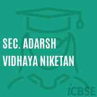 Sec. Adarsh Vidhaya Niketan Secondary School Logo