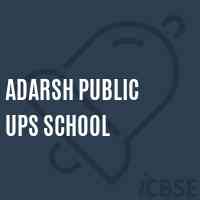 Adarsh Public Ups School Logo