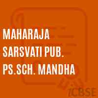 Maharaja Sarsvati Pub. Ps.Sch. Mandha Primary School Logo