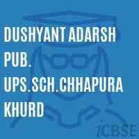 Dushyant Adarsh Pub. Ups.Sch.Chhapura Khurd Middle School Logo