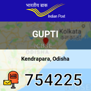 Gupti PIN Code & Post Office in Rajnagar, Kendrapara, Odisha