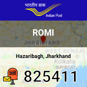 Romi PIN Code & Post Office in Hazaribagh, Jharkhand