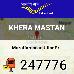 tartışma bir kenara ev  Khera Mastan PIN Code & Post Office in Shamli, Muzaffarnagar, Uttar Pradesh