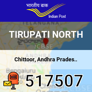 Tirupati North Pin Code Post Office In Tirupati Urban Chittoor Andhra Pradesh