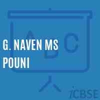 G. Naven Ms Pouni Middle School Logo