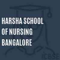 Harsha School of Nursing Bangalore Logo