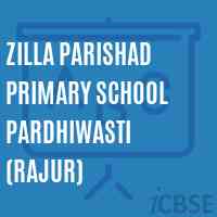 Zilla Parishad Primary School Pardhiwasti (Rajur) Logo
