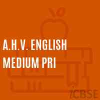 A.H.V. English Medium Pri Primary School Logo