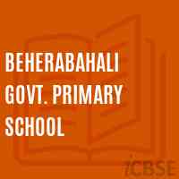 Beherabahali Govt. Primary School Logo