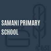 Samani Primary School Logo