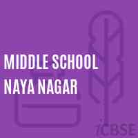Middle School Naya Nagar Logo