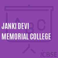 Janki Devi Memorial College Logo