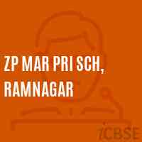 Zp Mar Pri Sch, Ramnagar Primary School Logo