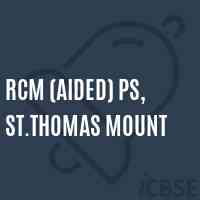 RCM (Aided) PS, St.Thomas Mount Primary School Logo