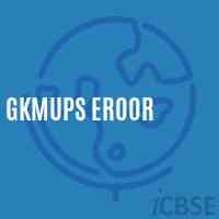 Gkmups Eroor Middle School Logo