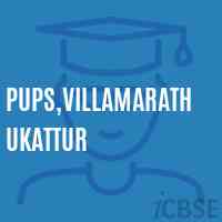 Pups,Villamarathukattur Primary School Logo