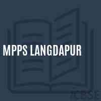 Mpps Langdapur Primary School Logo
