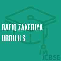 Rafiq Zakeriya Urdu H S Middle School Logo