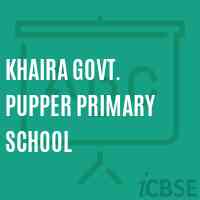 Khaira Govt. Pupper Primary School Logo