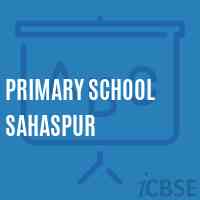 Primary School Sahaspur Logo