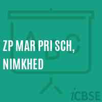 Zp Mar Pri Sch, Nimkhed Primary School Logo