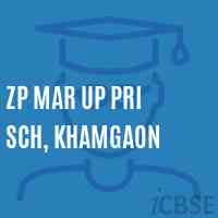 Zp Mar Up Pri Sch, Khamgaon Primary School Logo