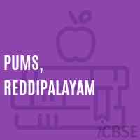 Pums, Reddipalayam Middle School Logo