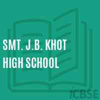 Smt. J.B. Khot High School Logo