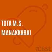 Tdta M.S. Manakkarai Middle School Logo