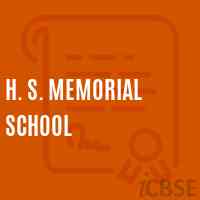 H. S. Memorial School Logo