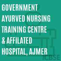Government Ayurved Nursing Training Centre & Affilated Hospital, Ajmer College Logo