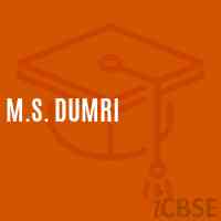 M.S. Dumri Middle School Logo