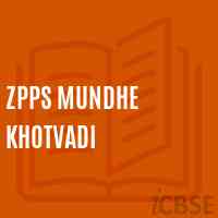 Zpps Mundhe Khotvadi Primary School Logo