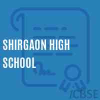 Shirgaon High School Logo